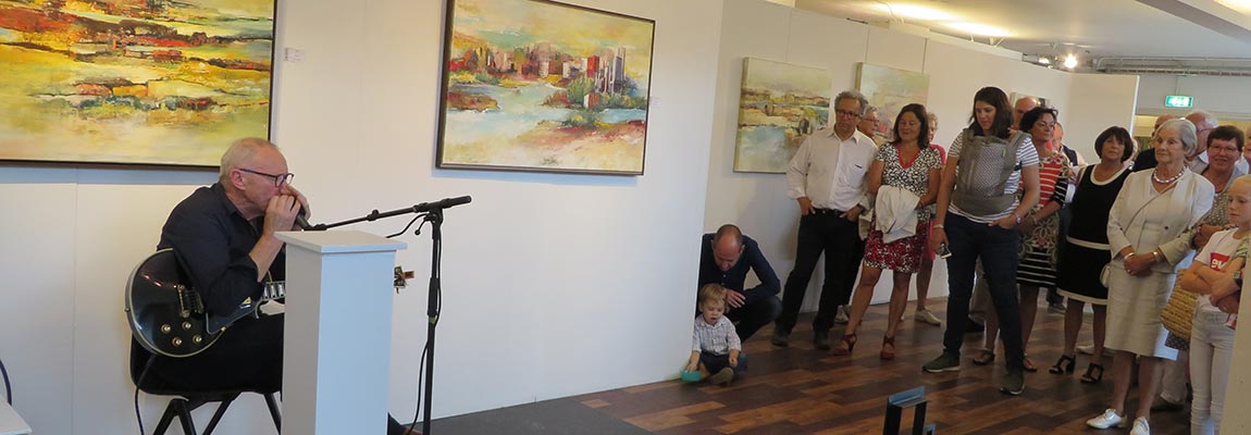 Opening expo juni 2018 kunstation uden