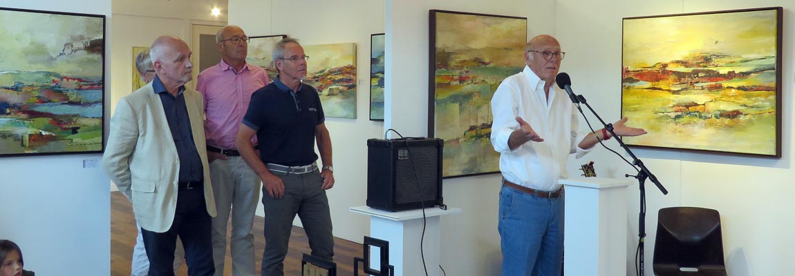Opening expo juni 2018 kunstation uden