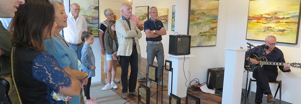 Opening expo juni 2018 kunstation uden