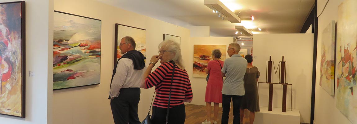 Opening expo juni 2018 kunstation uden