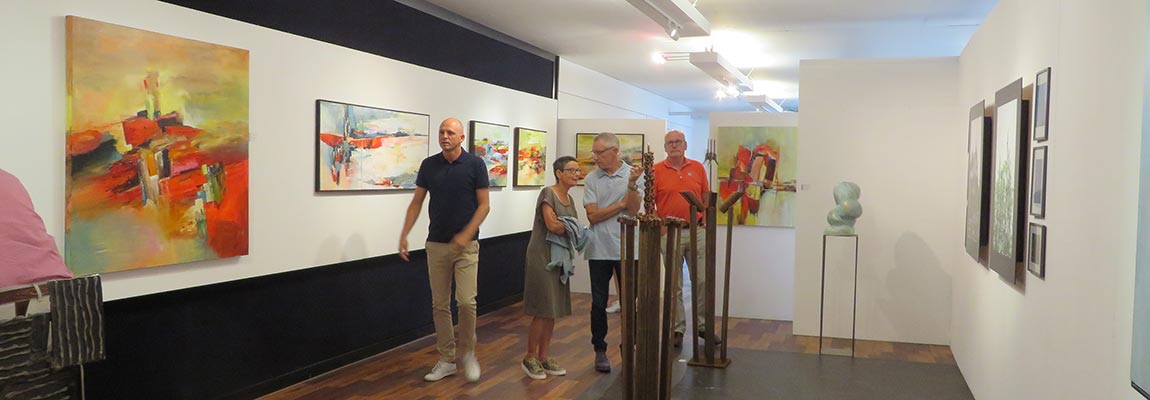 Opening expo juni 2018 kunstation uden