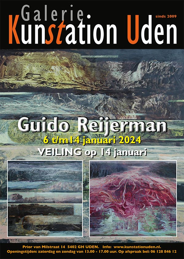 Poster Guido Reijerman jan 2024 Kunstation Uden Featured