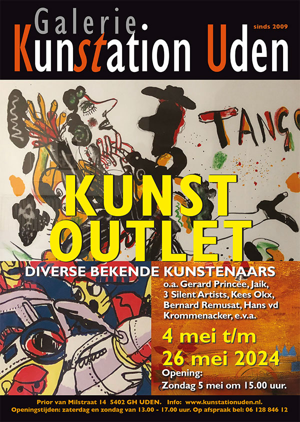 KunstOutlet Mei 2024 Kunstation Uden featured