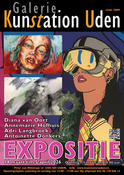 Expo maart 2026 kunstation Uden home