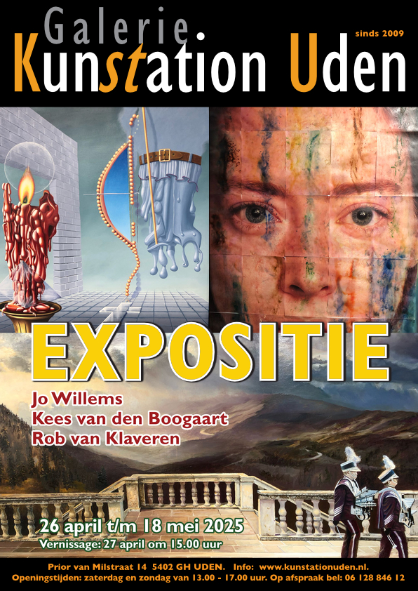 2025 05 Expositie Mei Kunstation Uden poster