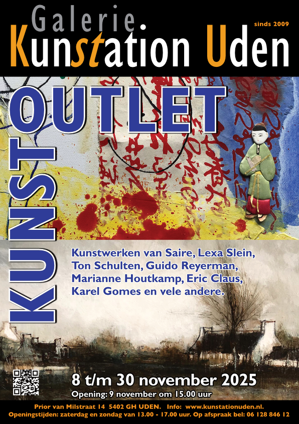 2025 11 Expositie Nov Kunstation Uden poster 2025 11 Expositie Nov Kunstation Uden poster