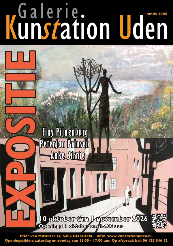 2026 8 Expositie oktober Kunstation Uden poster