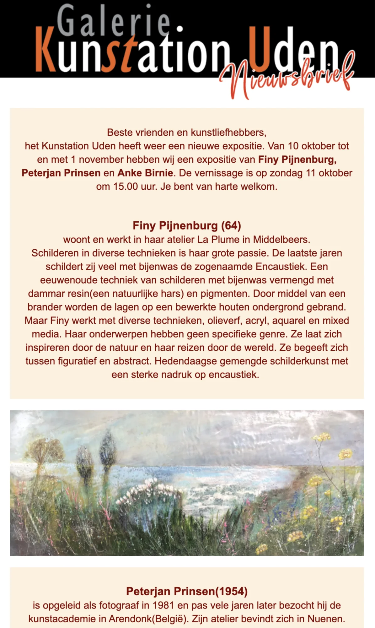 2026 Nieuwsbrief nr 08 2026 Nieuwsbrief nr 08